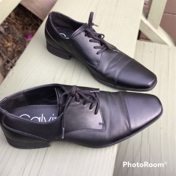 Men's Brodie Lace Up Dress loafers - Picture 1 of 8